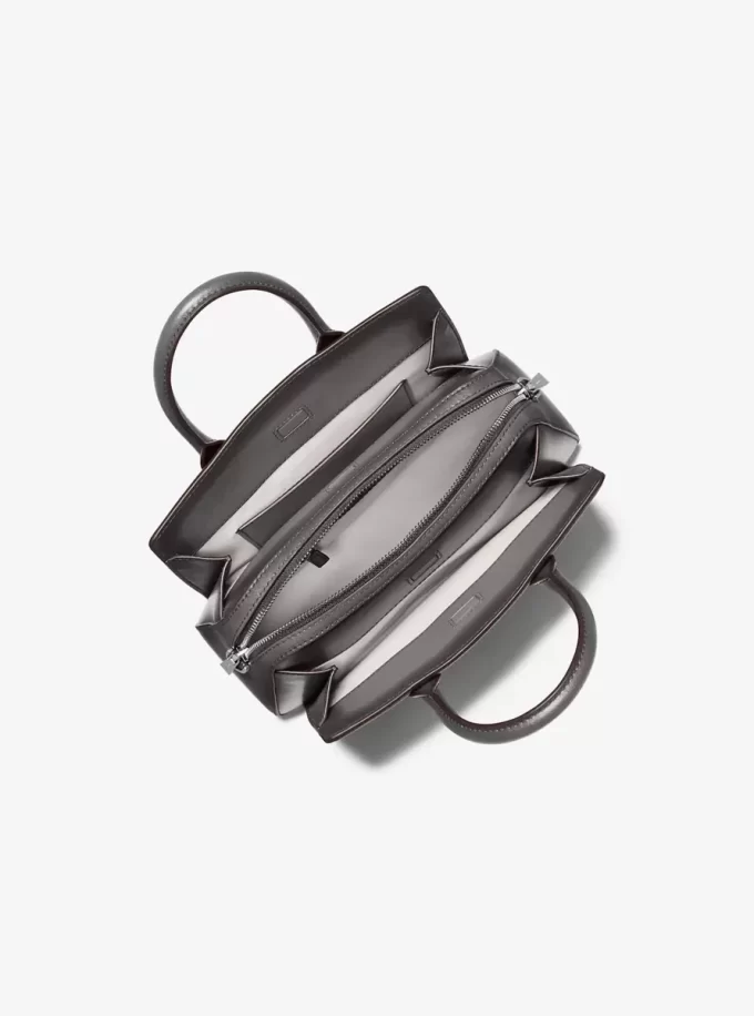 Laila Kleine Handtasche aus poliertem Leder