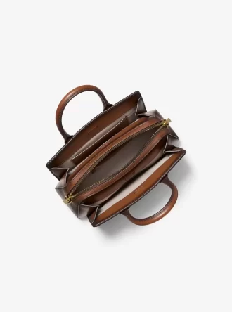 Laila Kleine Handtasche aus poliertem Leder