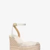Larissa Logo Jacquard Espadrille Wedge
