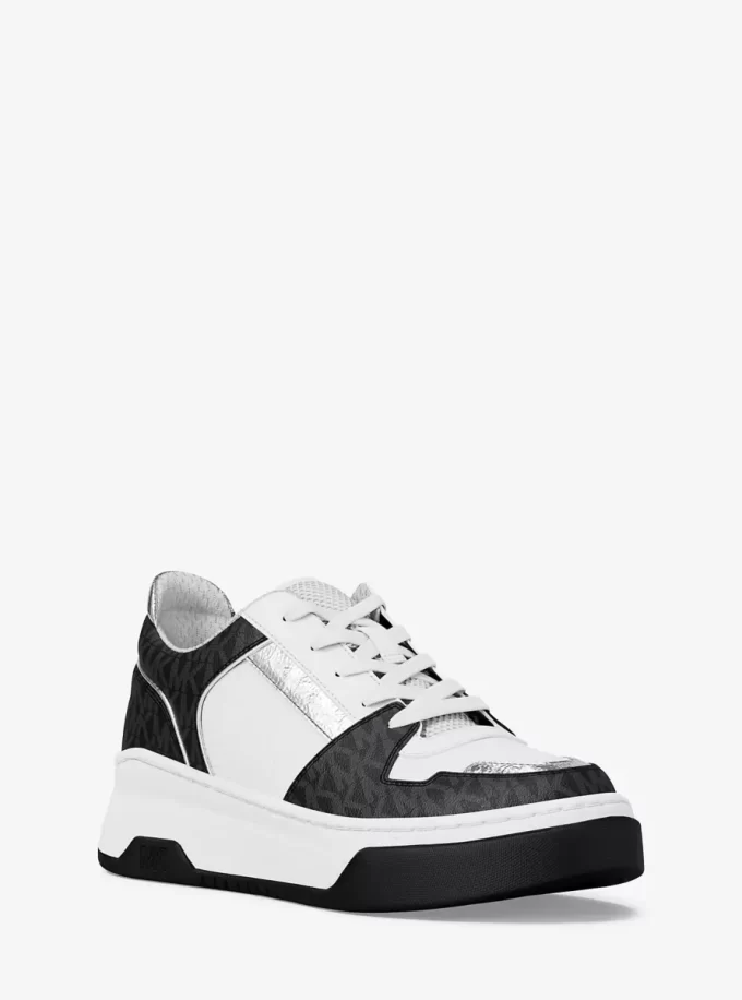 Lexi Mixed-Media Sneaker Lexi Mixed-Media Sneaker