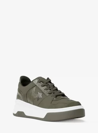 Lexi Verzierter Sneaker aus verschiedenen Materialien