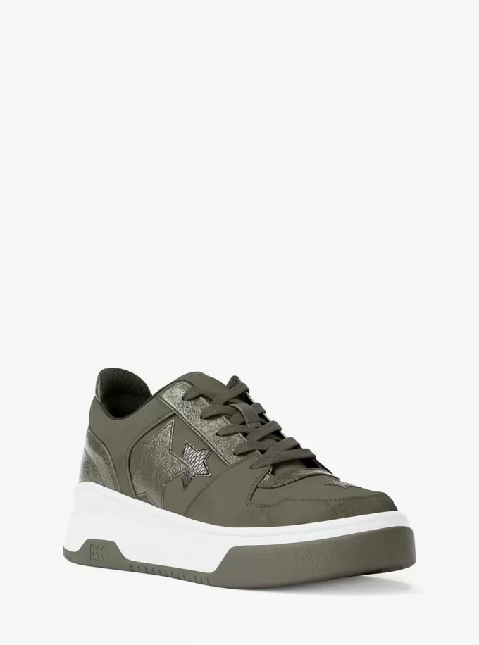 Lexi Verzierter Sneaker aus verschiedenen Materialien