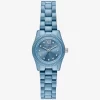 Limitierte Petite Lexington Uhr in Blau