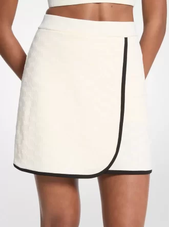 Logo Jacquard Strick Tech Skort