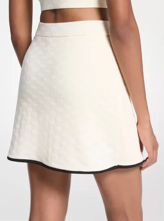 Logo Jacquard Strick Tech Skort