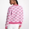 Logo-Jacquard-Strickpullover Logo-Jacquard-Strickpullover