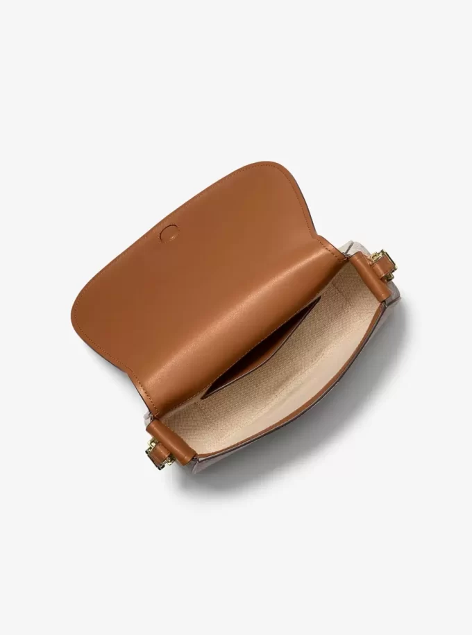 Lydia Medium Messenger Bag mit Signature-Logo Lydia Medium Messenger Bag mit Signature-Logo