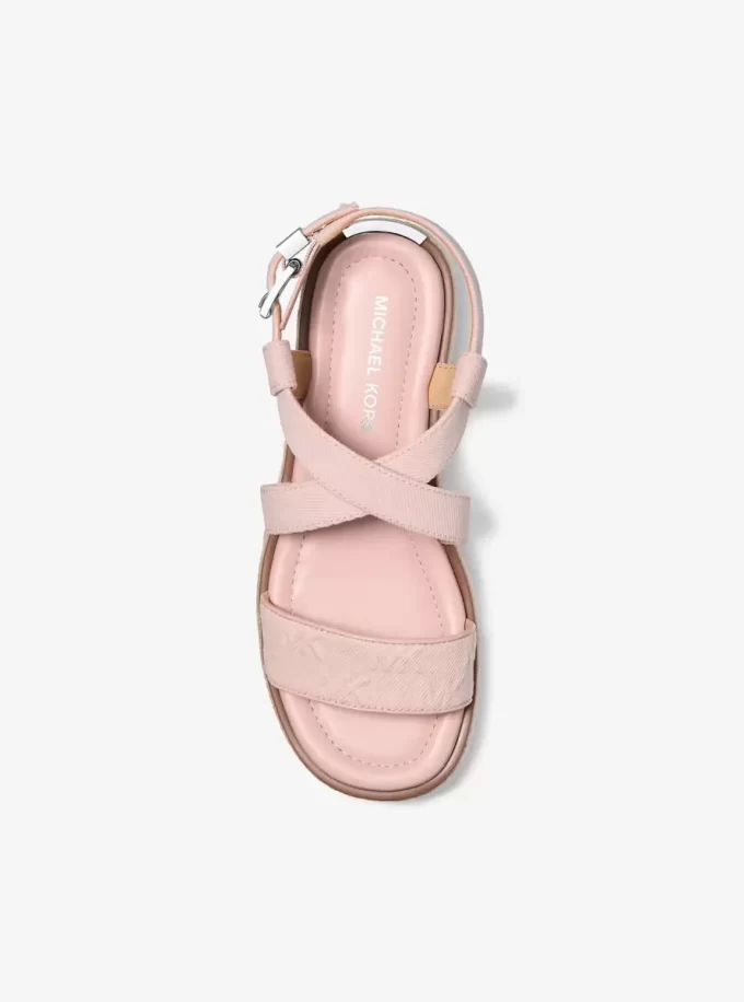 Lynn Denim Espadrille Sandale