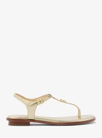 Mallory Metallic T-Riemen-Sandale