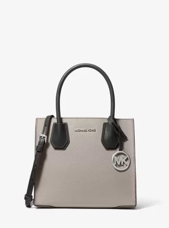 Mercer Medium Crossbody-Tasche aus genarbtem Leder