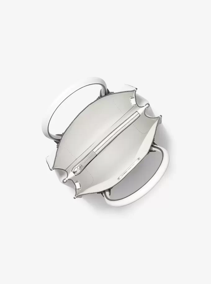 Mercer Medium Crossbody-Tasche aus genarbtem Leder