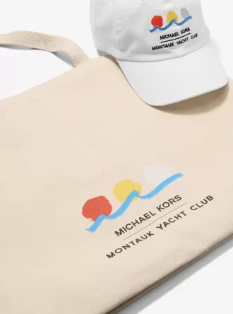 Michael Kors x Montauk Yacht Club Tragetasche aus Baumwoll-Canvas