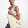 Michael Kors x Montauk Yacht Club Tragetasche aus Baumwoll-Canvas
