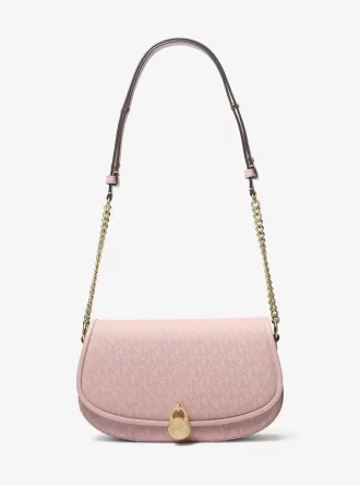 Mila Medium Messenger Bag mit charakteristischem Logo