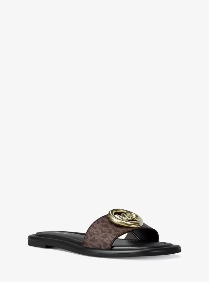 Milan Signature Logo Slide Sandale Milan Signature Logo Slide Sandale