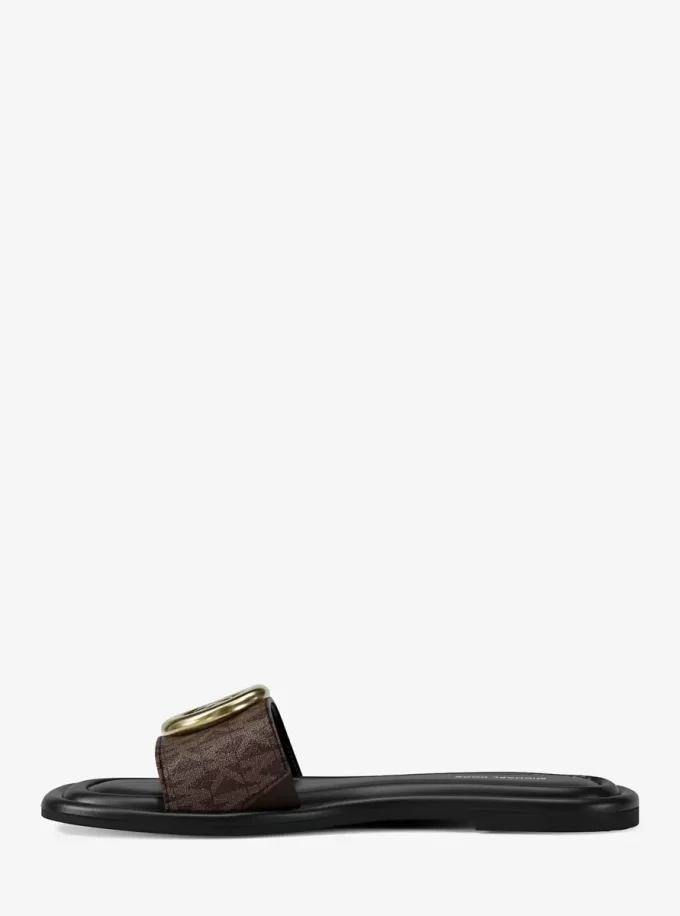 Milan Signature Logo Slide Sandale Milan Signature Logo Slide Sandale