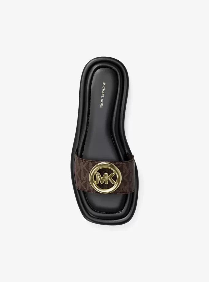 Milan Signature Logo Slide Sandale Milan Signature Logo Slide Sandale