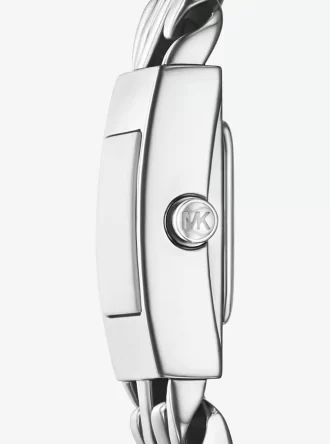 Mini Darrington Silberfarbene Gliederarmbanduhr