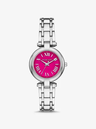 Mini Laney Uhr in Silberoptik