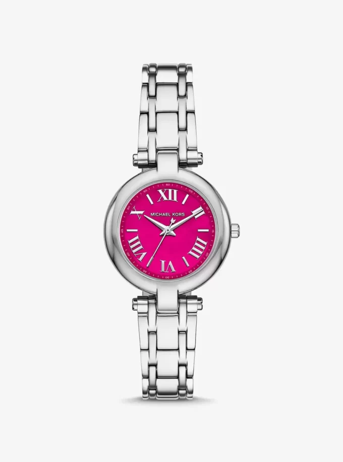 Mini Laney Uhr in Silberoptik Mini Laney Uhr in Silberoptik