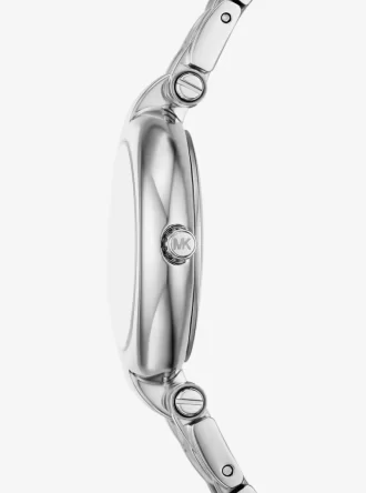 Mini Laney Uhr in Silberoptik