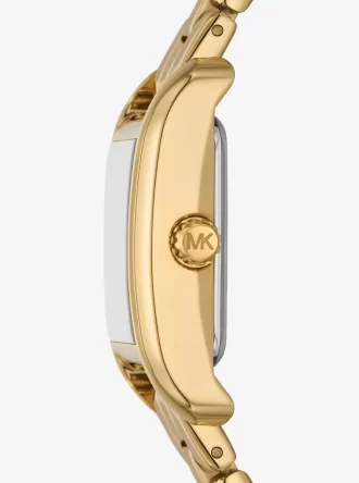 Mini Monroe Goldfarbenes Uhren- und Schmuck-Geschenkset