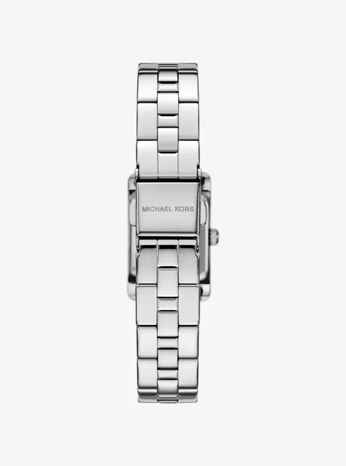 Mini Monroe Silberfarbenes Uhren- und Schmuck-Geschenkset