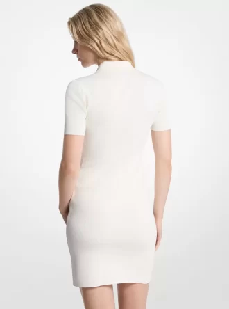 Minikleid aus Viskosemischung