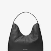 Nayla Medium Hobo-Schultertasche aus genarbtem Leder Nayla Medium Hobo-Schultertasche aus genarbtem Leder