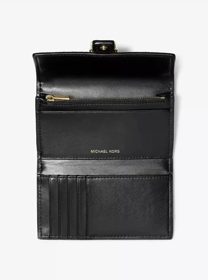 Nolita Medium Signature Logo Tri-Fold Wallet