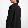 Oversized Crêpe Blazer
