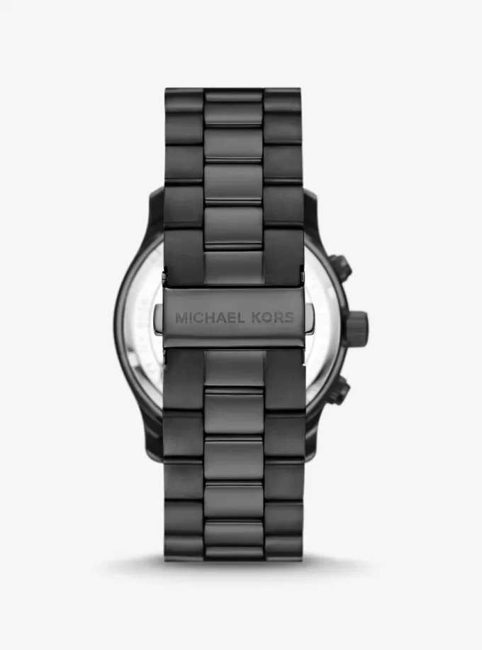 Oversized Runway Black-Ton Uhr