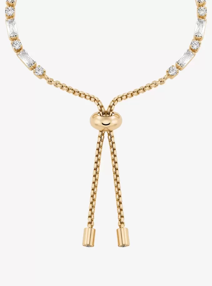 Pavé-Baguette-Schiebearmband Pavé-Baguette-Schiebearmband