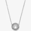 Pavé-Halo-Halskette