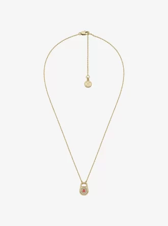 Pavé-Schloss-Halskette