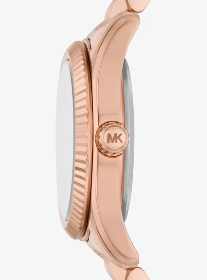Petite Lexington Pavé-Armbanduhr in Roségold Petite Lexington Pavé-Armbanduhr in Roségold