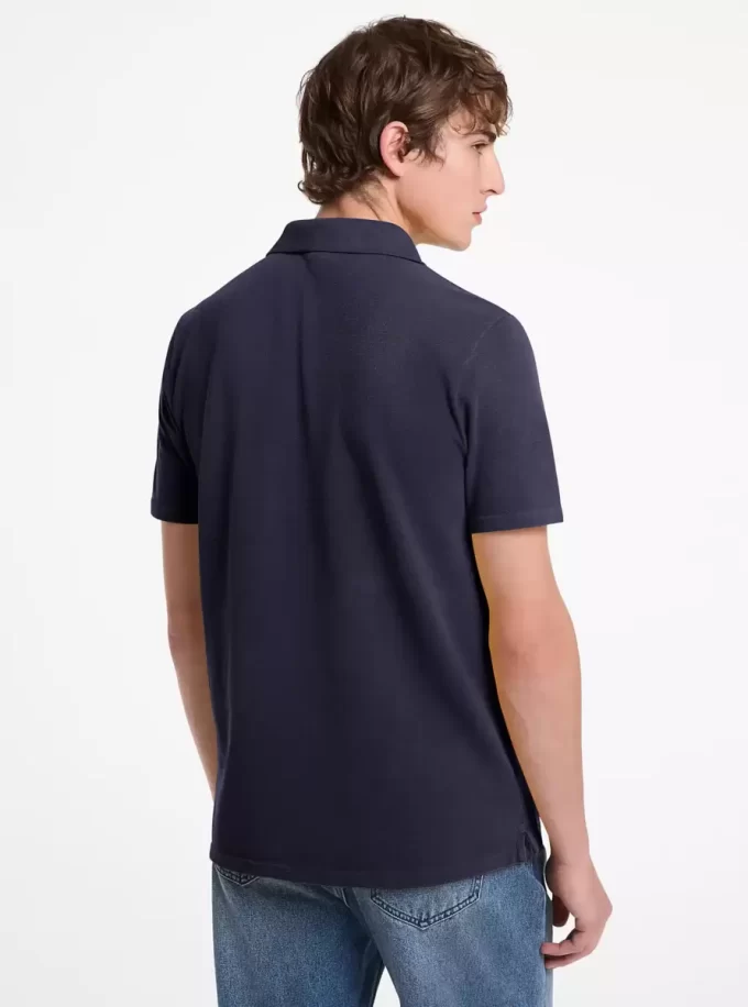 Poloshirt aus Baumwollpiqué Poloshirt aus Baumwollpiqué
