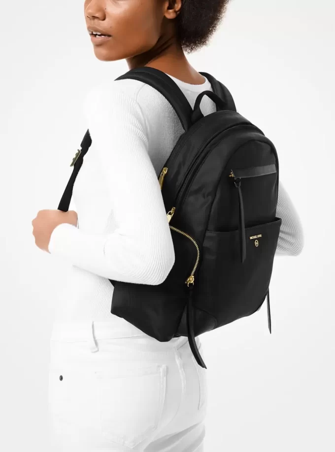 Prescott großer Rucksack aus Nylon-Gabardine