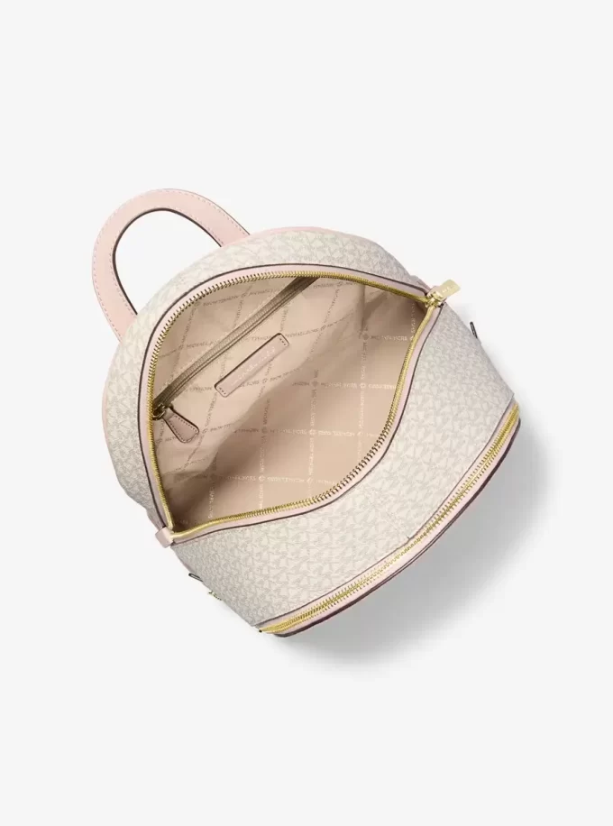 Rhea Medium Color-Block Signature Logo Rucksack Rhea Medium Color-Block Signature Logo Rucksack