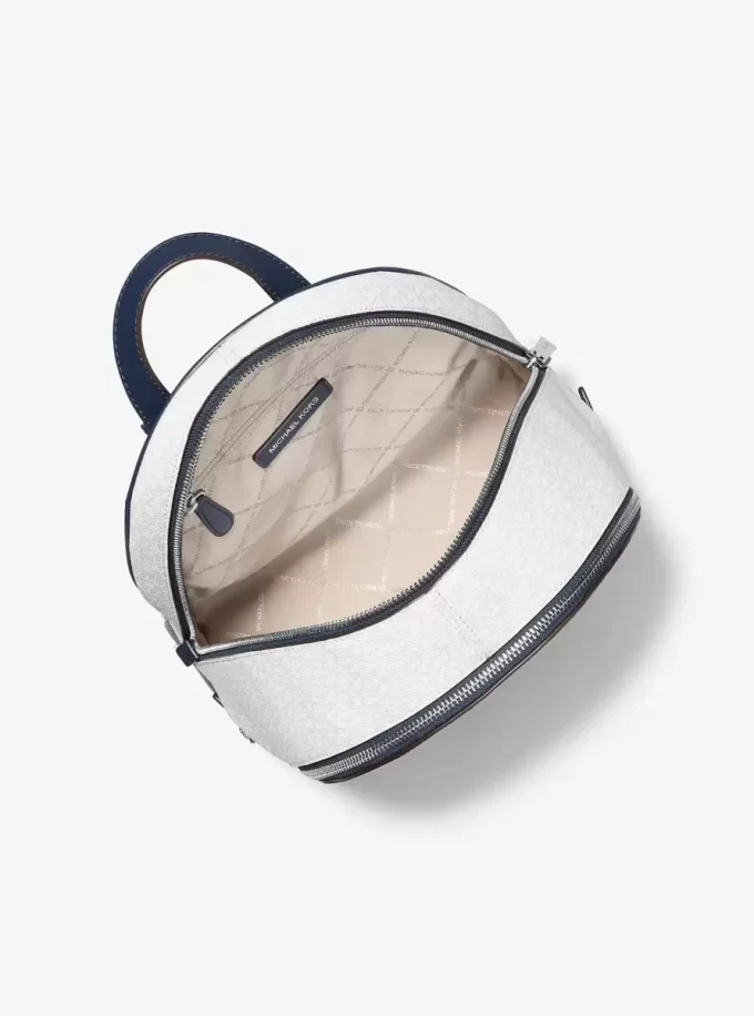 Rhea Medium Color-Block Signature Logo Rucksack Rhea Medium Color-Block Signature Logo Rucksack