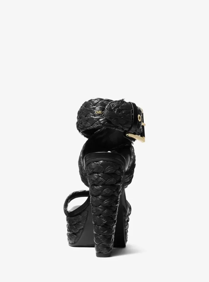 Rhoda Gewebte Plateau-Sandale