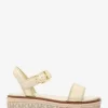 Richie Metallic Plateau-Espadrille-Sandale