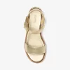 Richie Metallic Plateau-Espadrille-Sandale