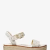 Richie Signature Logo Plateau-Espadrille-Sandale