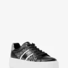 Romey Signature Logo Stripe Plateau-Sneaker