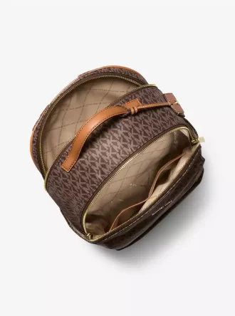 Sable Rucksack mit großem, aufgedrucktem Logo