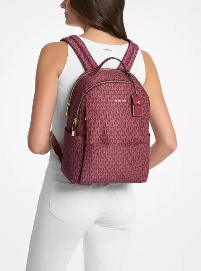 Sable Rucksack mit großem, aufgedrucktem Logo Sable Rucksack mit großem, aufgedrucktem Logo