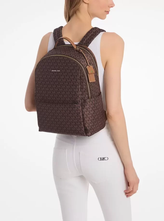 Sable Rucksack mit großem, aufgedrucktem Logo Sable Rucksack mit großem, aufgedrucktem Logo