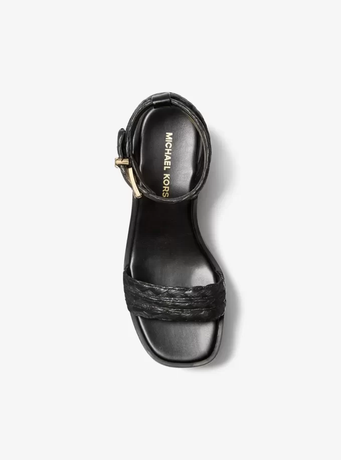 Sandra Stroh-Plateausandalen