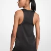 Satin-Tanktop mit Racerback